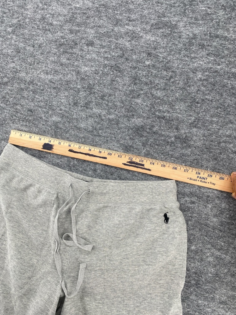 Polo Ralph Lauren Men's Waffle Knit Sleep Jogger Pants - Gray XL - Picture 6 of 11